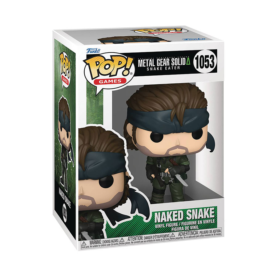 POP Games Metal Gear Naked Snake Vinyl Figure