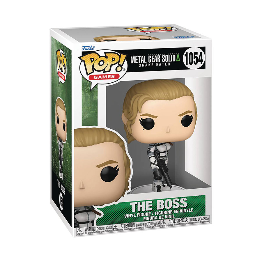 POP Games Metal Gear Solid Snake Eater The Boss Vinyl Figure
