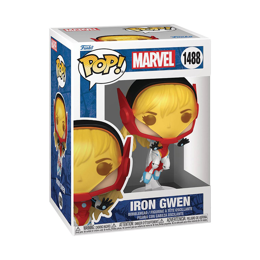 POP Marvel Gwen-Verse Iron Gwen Vinyl Bobble Head