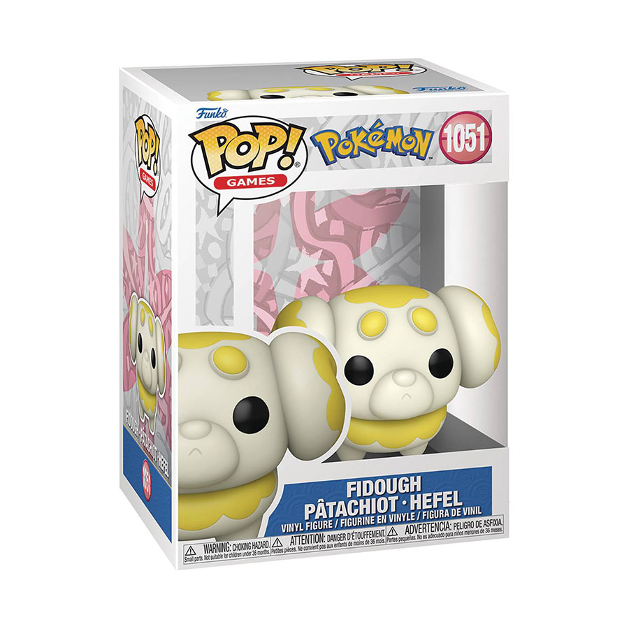 POP Games Pokemon Fidough Vinyl Figure
