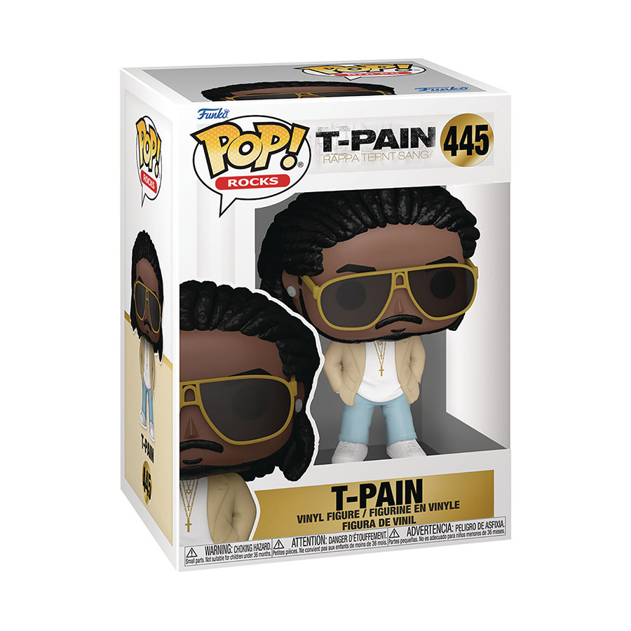 POP Rocks T-Pain (Rappa Ternt Sanga) Vinyl Figure