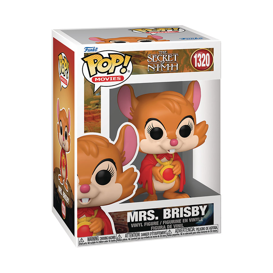 POP Movies Secret Of NIMH Mrs Brisby Vinyl Figure