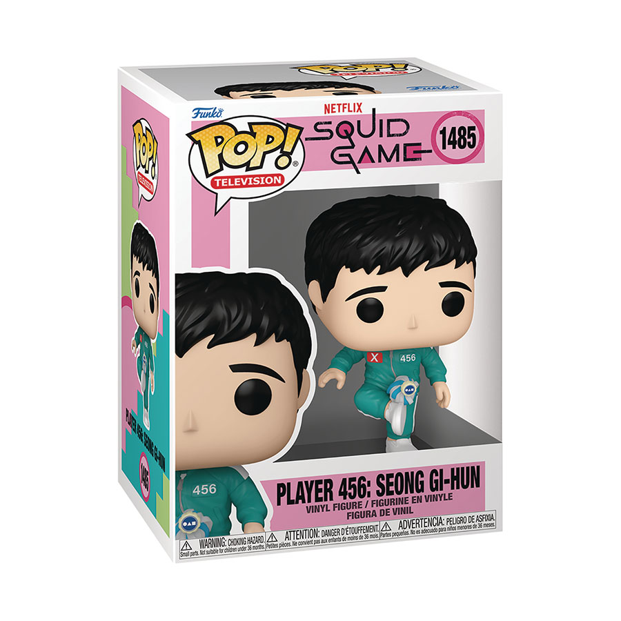POP Television Squid Game Player 456 Seong Gi-Hun Vinyl Figure