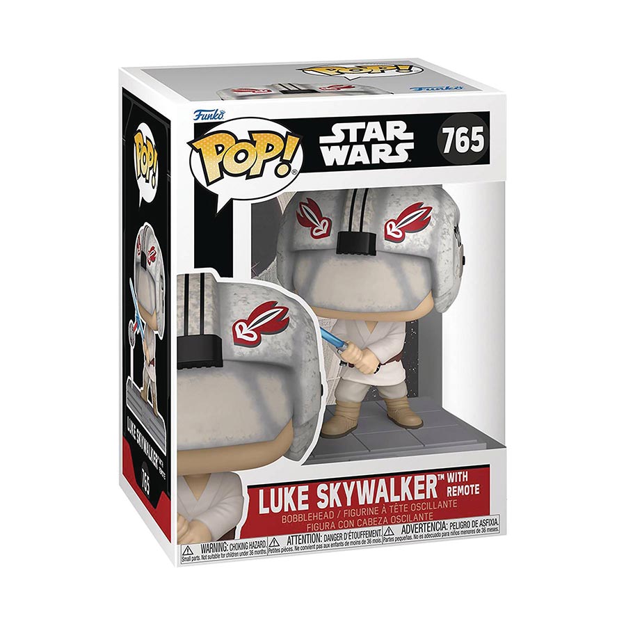 POP Star Wars Luke Skywalker With Remote Vinyl Bobble Head