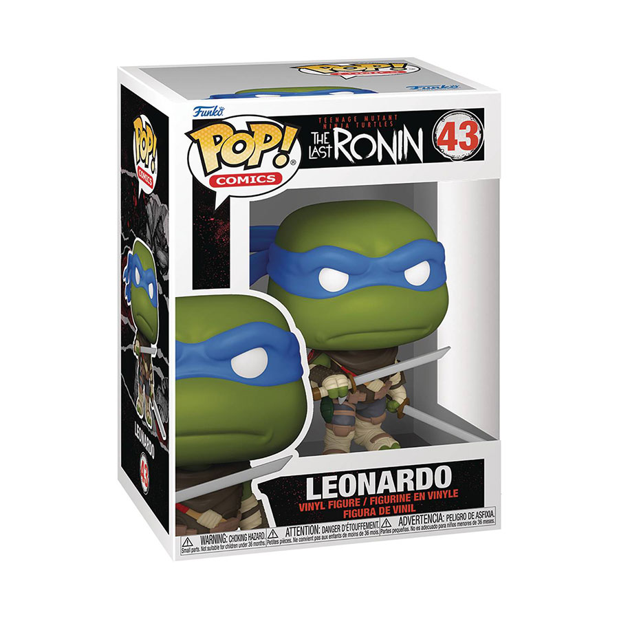 POP Comics Teenage Mutant Ninja Turtles The Last Ronin Leonardo Vinyl Figure