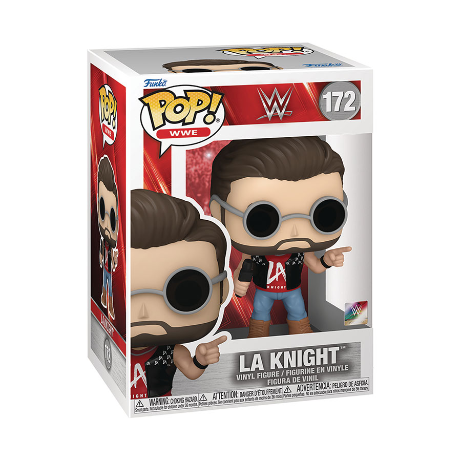 POP WWE LA Knight Vinyl Figure