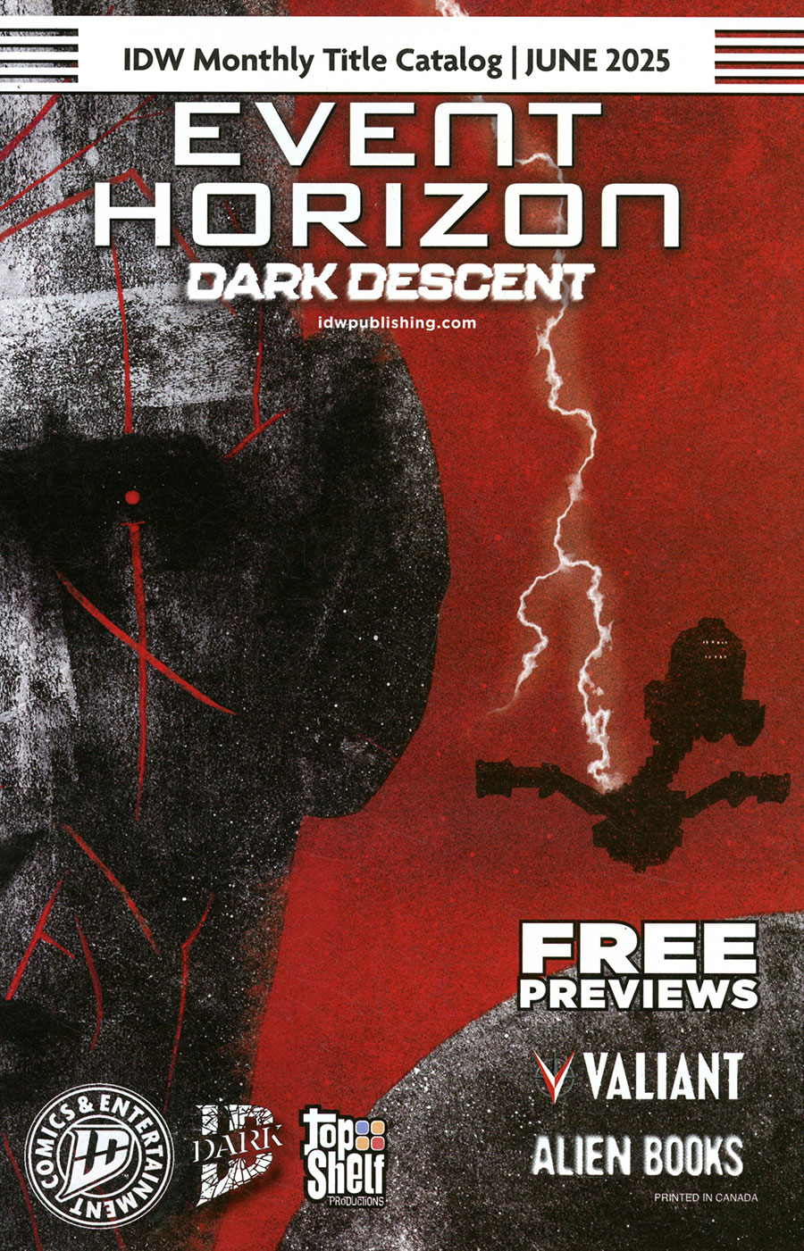 IDW Monthly Title Catalog 2025-06 June 2025 - FREE - Limit 1 Per Customer