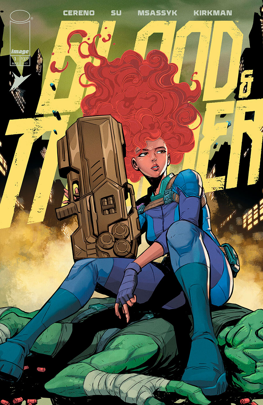 Blood & Thunder #1 Cover C Incentive Andie Tong & Rex Lokus Variant Cover