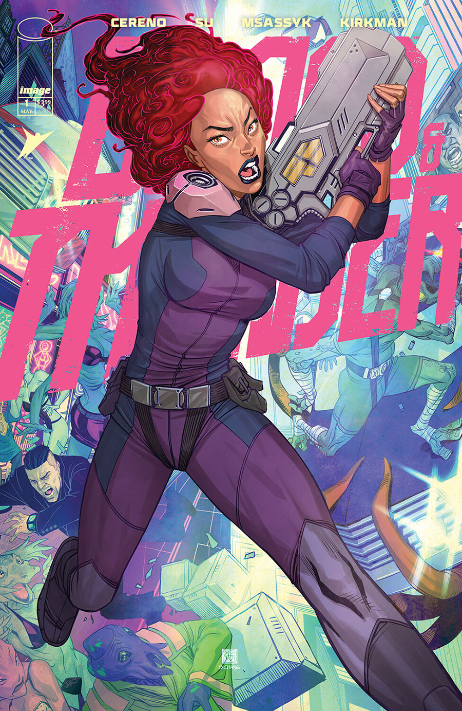 Blood & Thunder #1 Cover D Incentive Bernard Chang Variant Cover