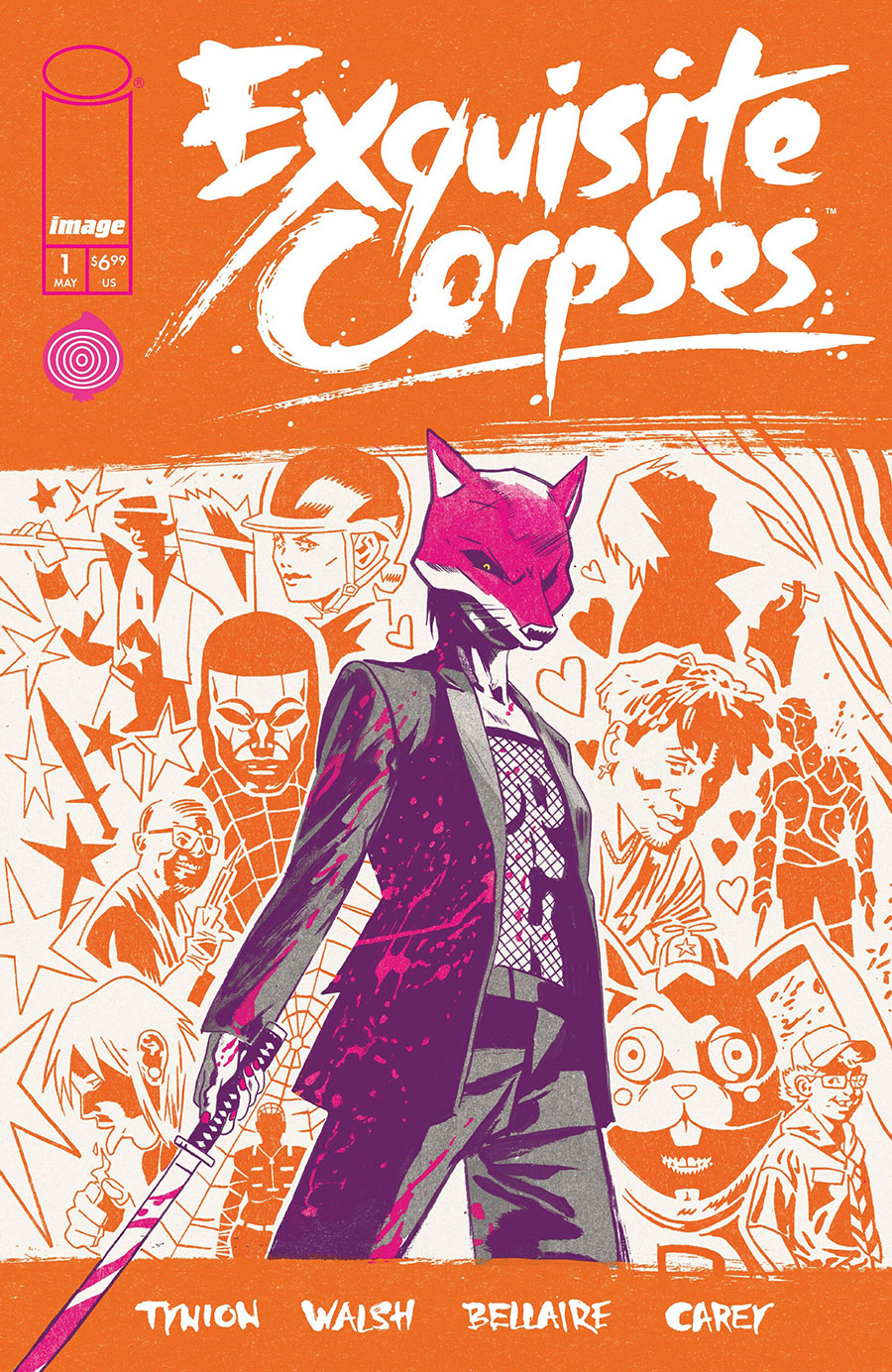 Exquisite Corpses #1 Cover C Variant Michael Walsh Polybagged Cover With Polybag