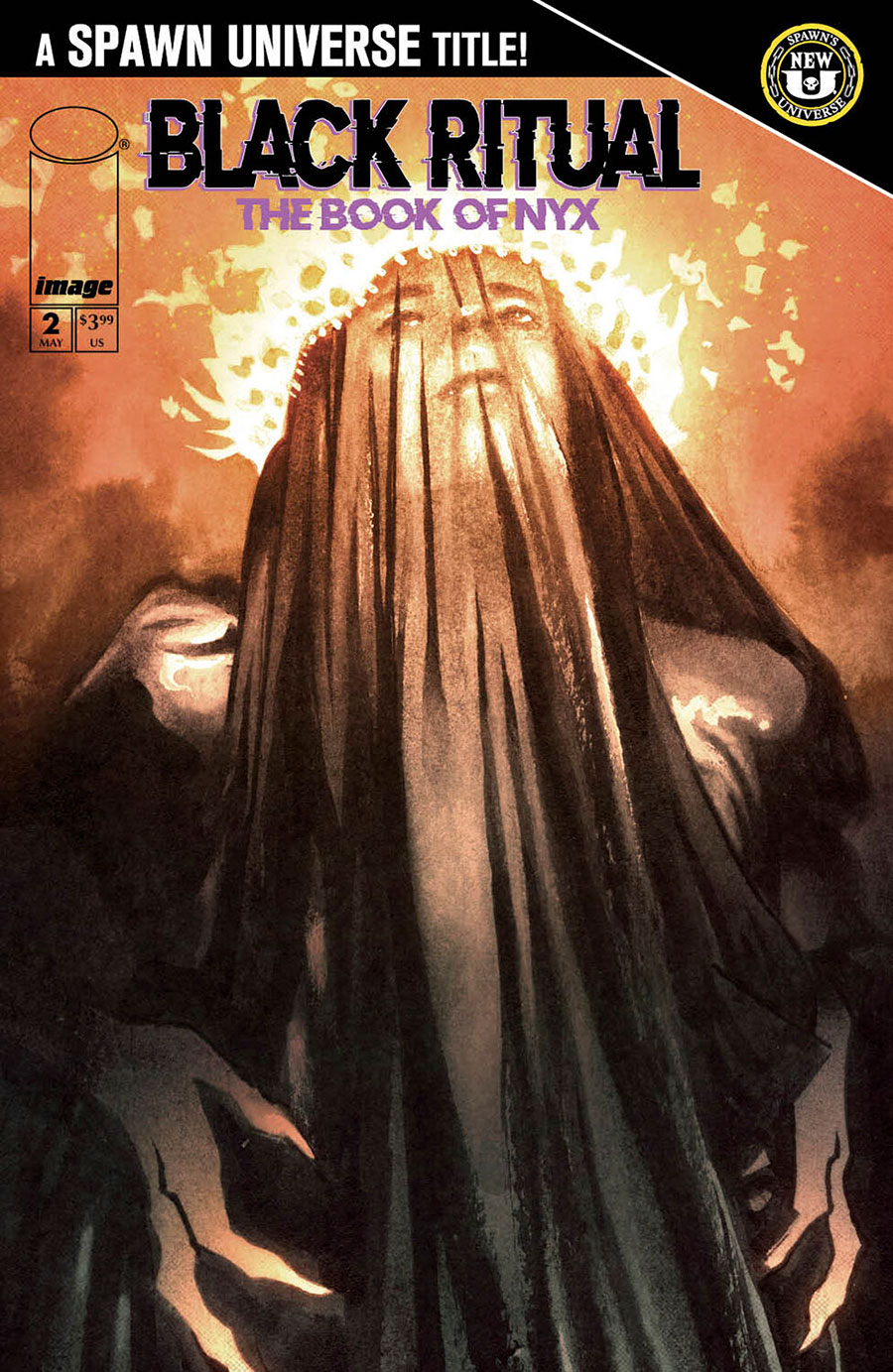 Black Ritual The Book Of Nyx #2 Cover B Variant Danny Earls Cover (Spawn Universe)