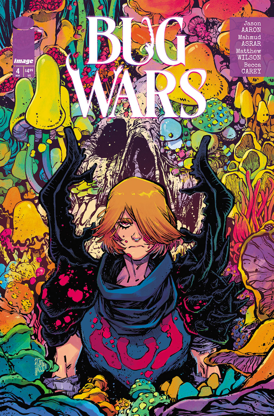 Bug Wars #4 Cover B Variant Jorge Corona Cover