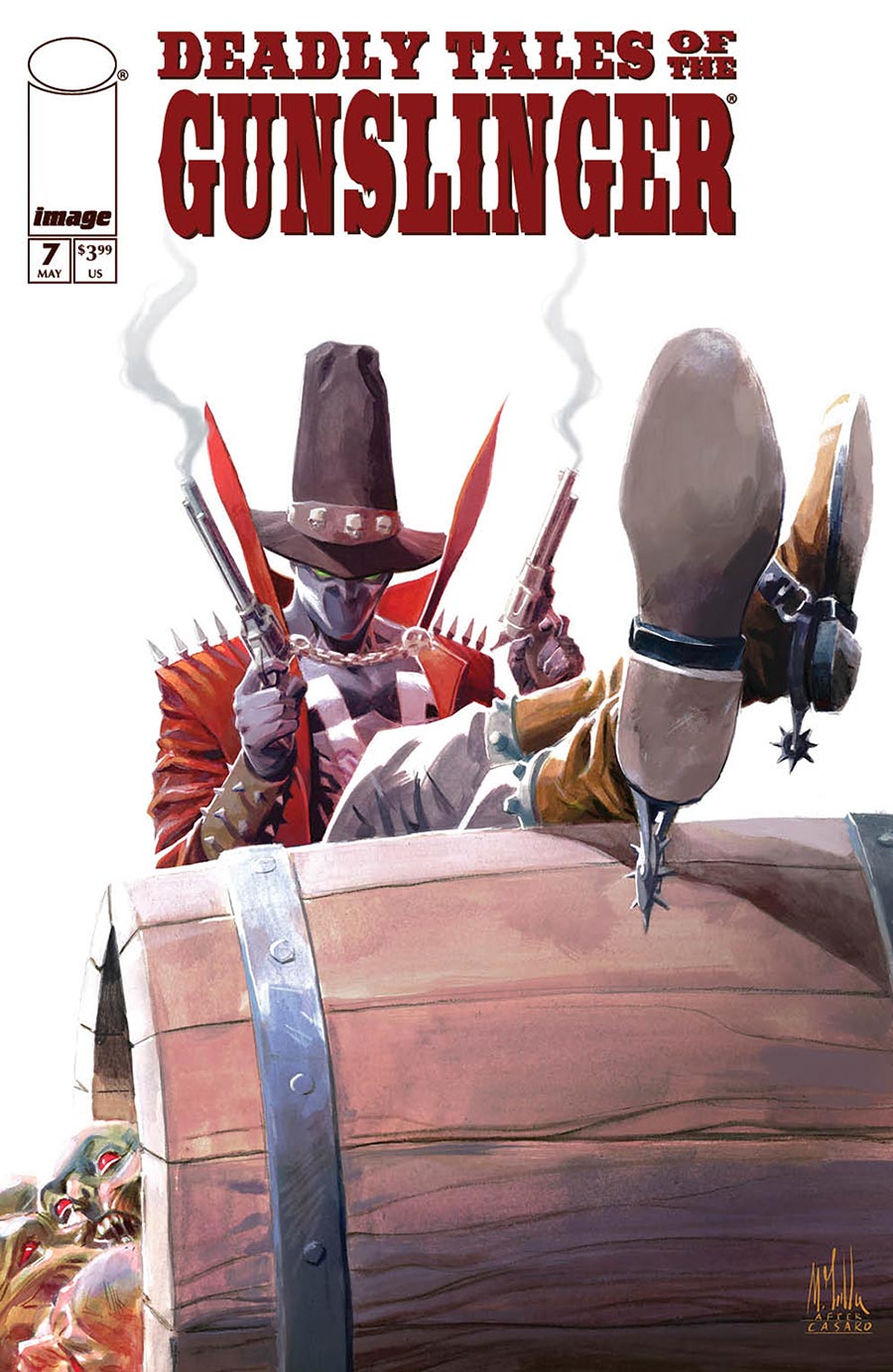 Deadly Tales Of The Gunslinger Spawn #7 Cover B Variant Marco Failla Cover