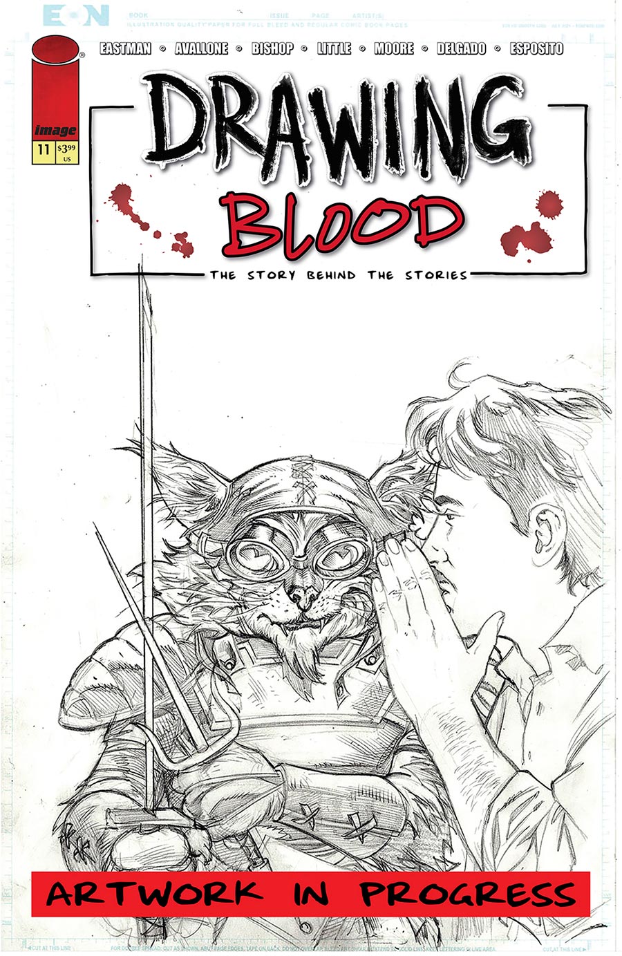 Drawing Blood #11 Cover C Variant Dave Acosta Cover
