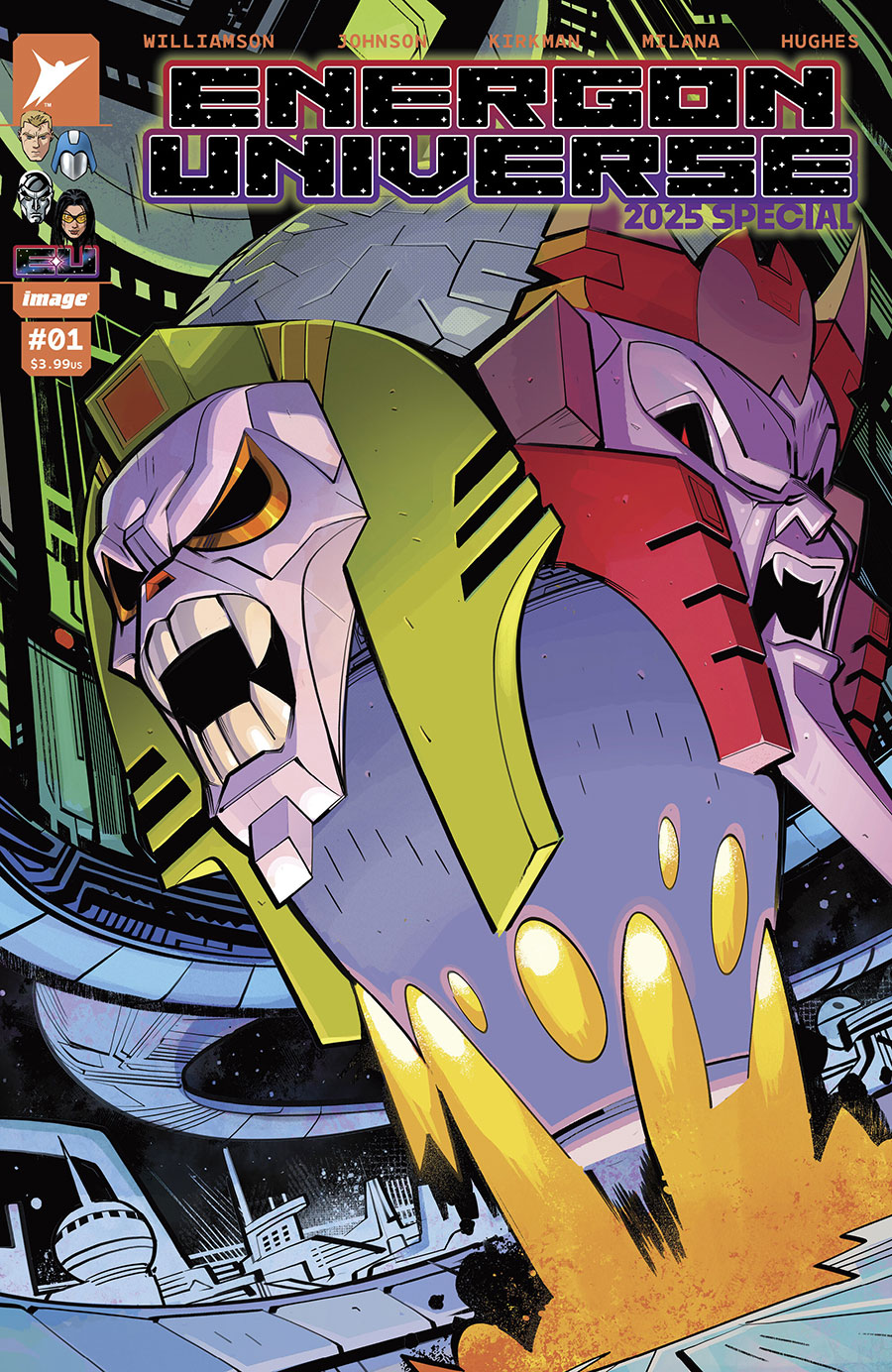 Energon Universe 2025 Special #1 (One Shot) Cover C Incentive Conor Hughes & Patricio Delpeche Variant Cover