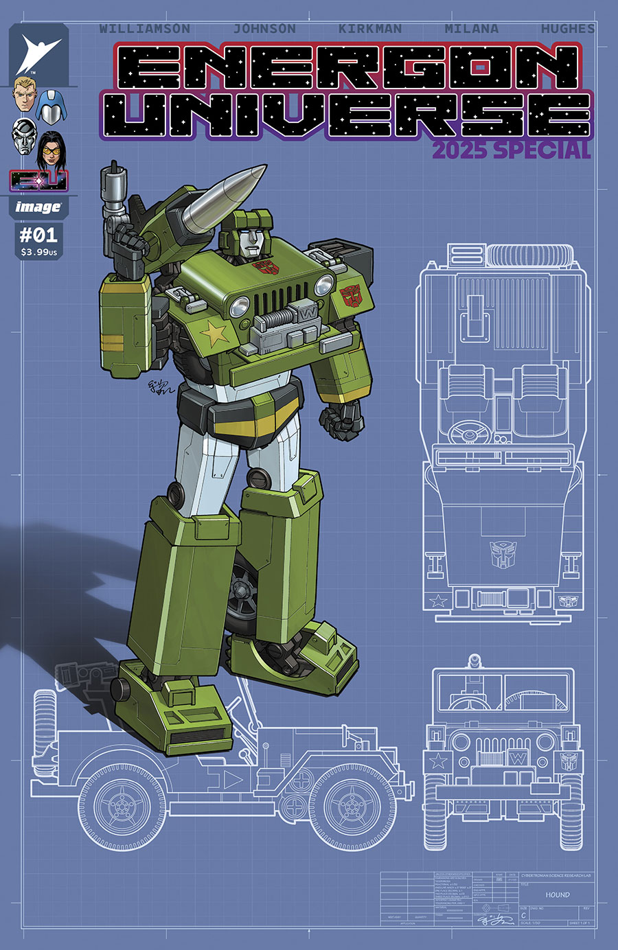 Energon Universe 2025 Special #1 (One Shot) Cover D Incentive EJ Su Variant Cover