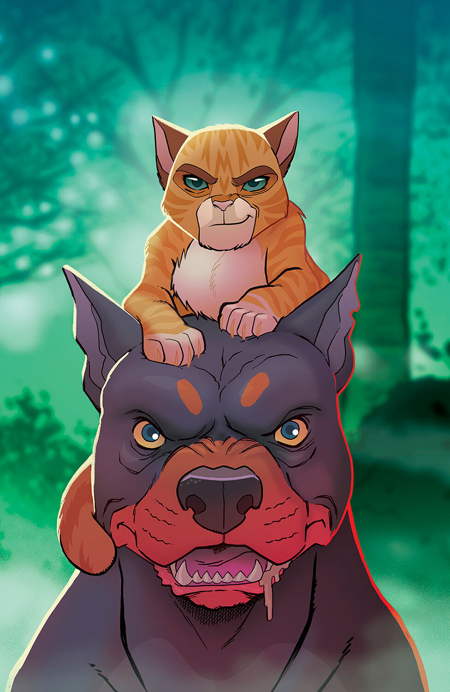 Feral #13 Cover C Incentive Tony Fleecs Trish Forstner & Tone Rodriguez Virgin Cover