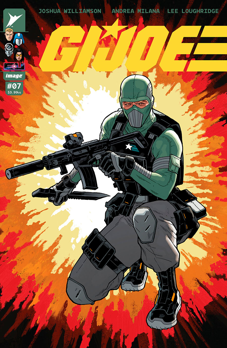 GI Joe Vol 10 #7 Cover D Incentive Jeff Spokes Variant Cover