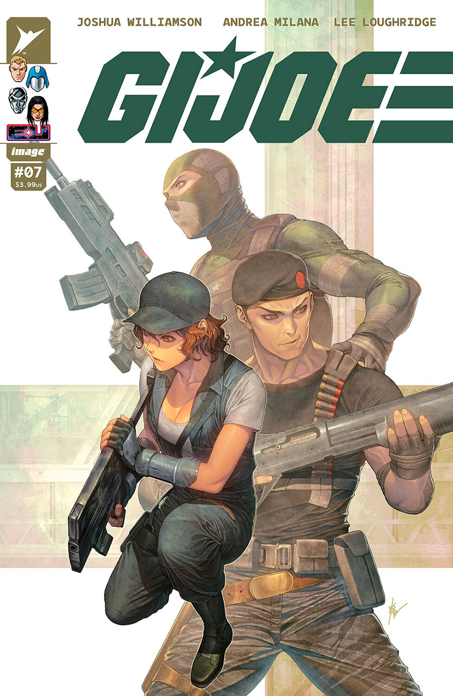 GI Joe Vol 10 #7 Cover E Incentive Homare Variant Cover