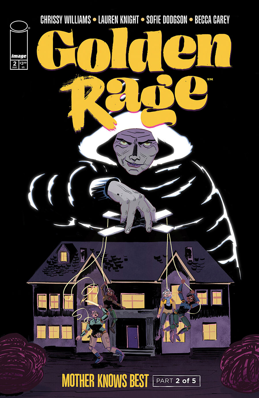 Golden Rage Mother Knows Best #2 Cover A Regular Lauren Knight Cover
