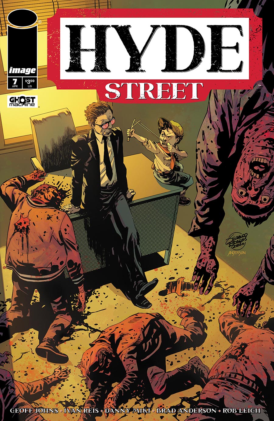 Hyde Street #7 Cover B Variant Geraldo Borges & Brad Anderson Cover