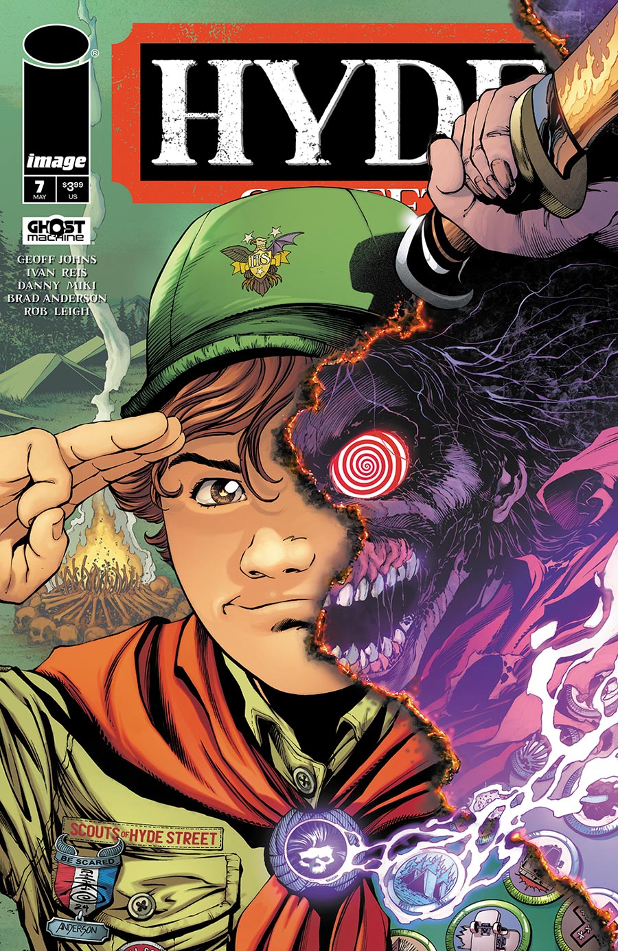 Hyde Street #7 Cover C Variant Danny Miki & Brad Anderson Cover