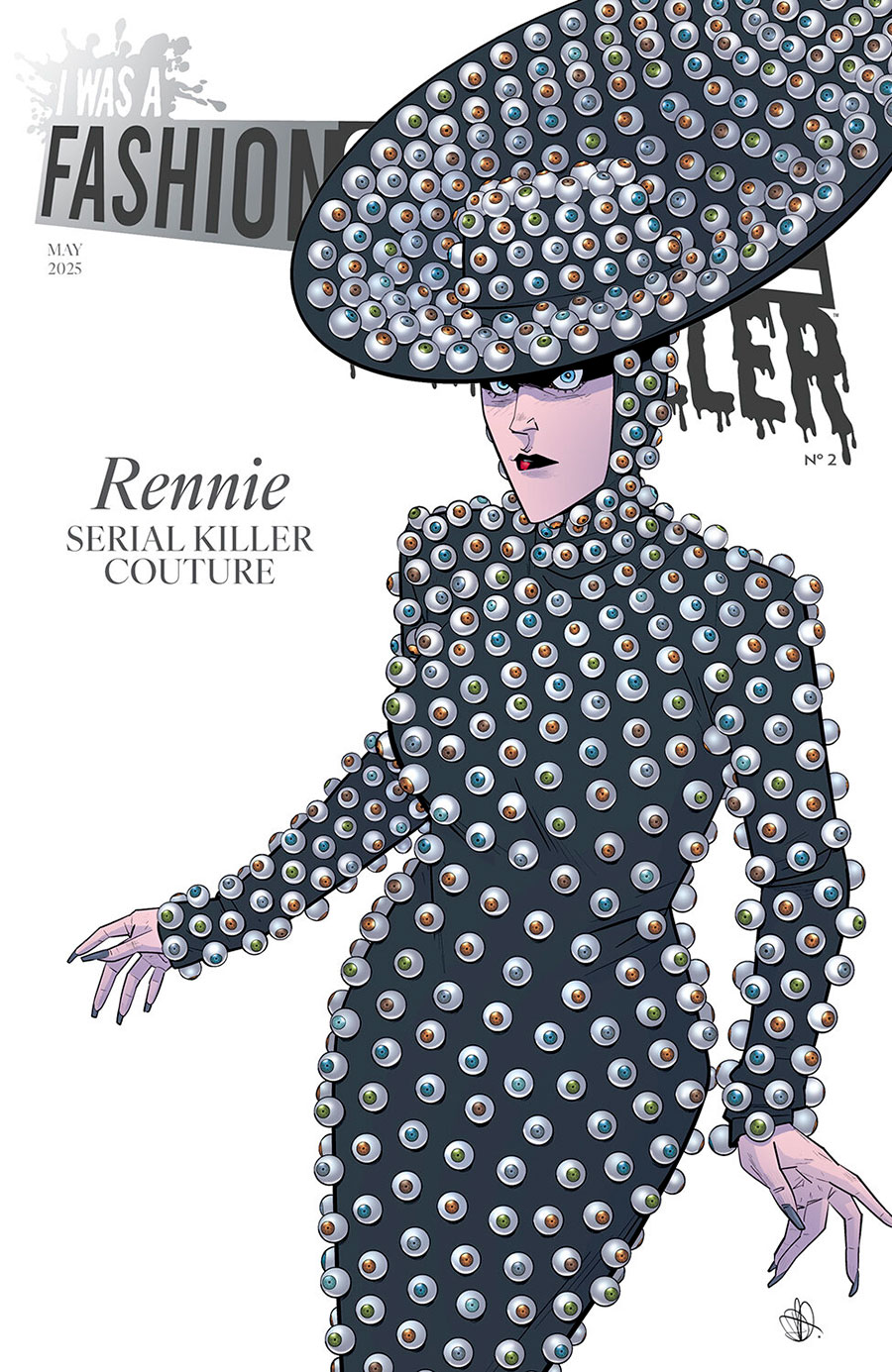 I Was A Fashion School Serial Killer #2 Cover B Variant Daniel Hillyard & Michelle Madsen Vogue Beyonce Homage Cover