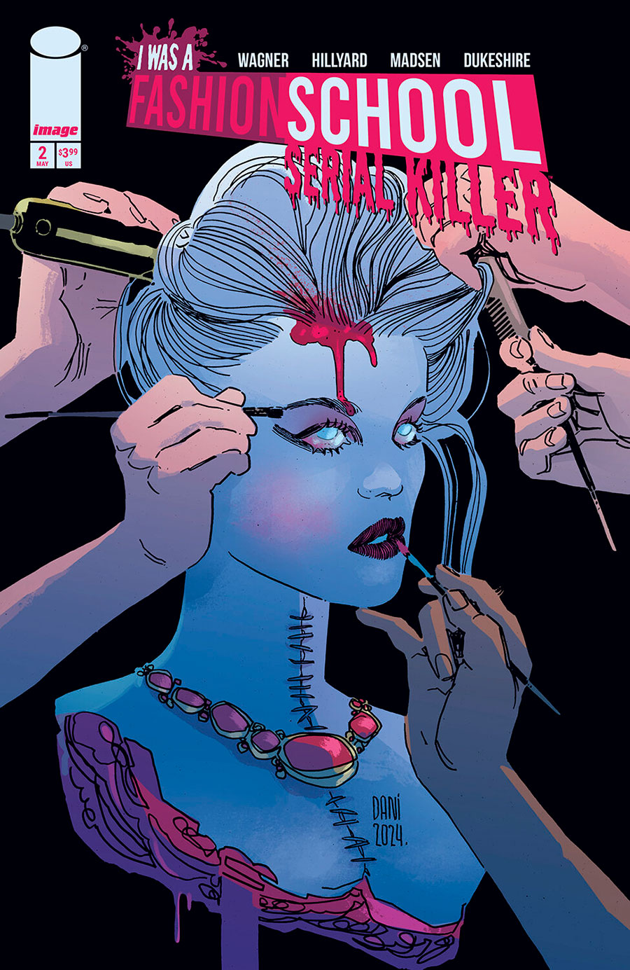 I Was A Fashion School Serial Killer #2 Cover C Incentive DANI Deaths Playdate Variant Cover