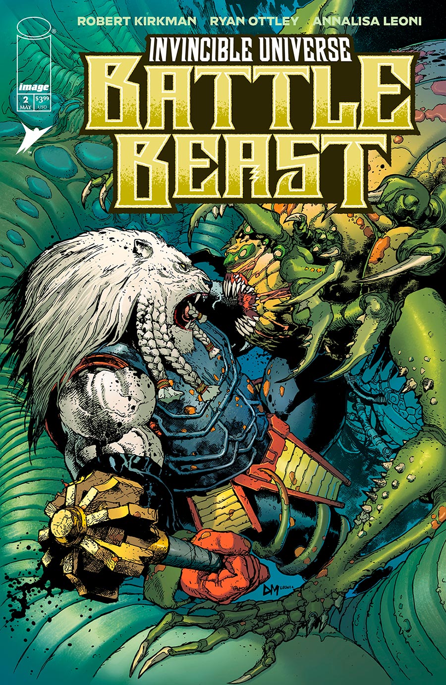 Invincible Universe Battle Beast #2 Cover B Variant Doug Mahnke & Annalisa Leoni Cover