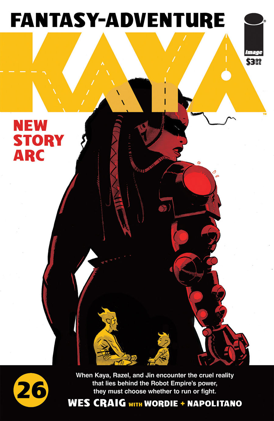 Kaya #26 Cover A Regular Wes Craig Cover