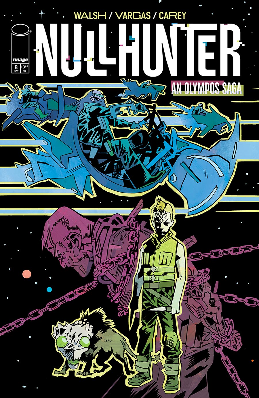Nullhunter #8 Cover A Regular Michael Walsh Cover