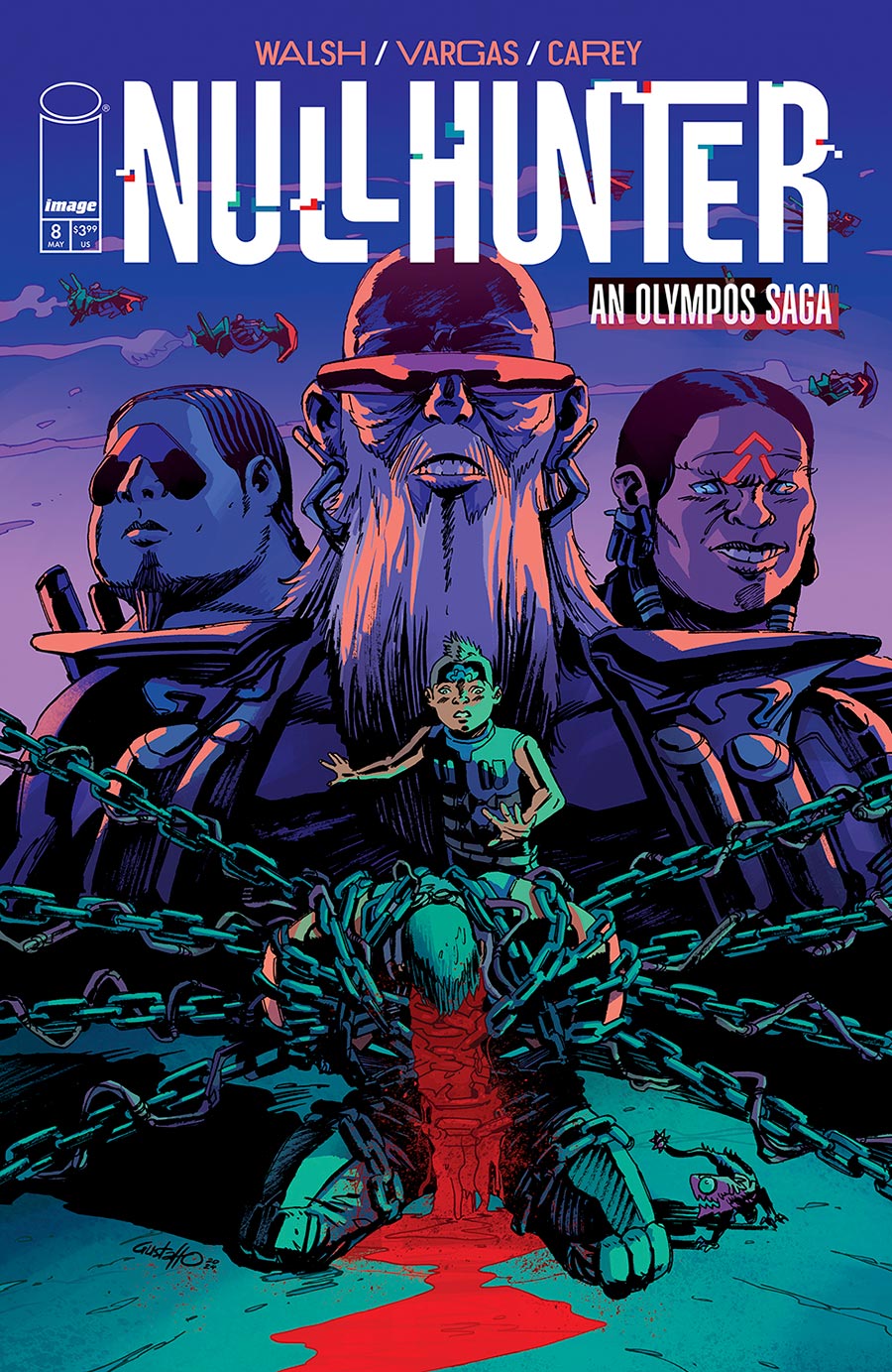 Nullhunter #8 Cover B Variant Gustaffo Vargas Cover