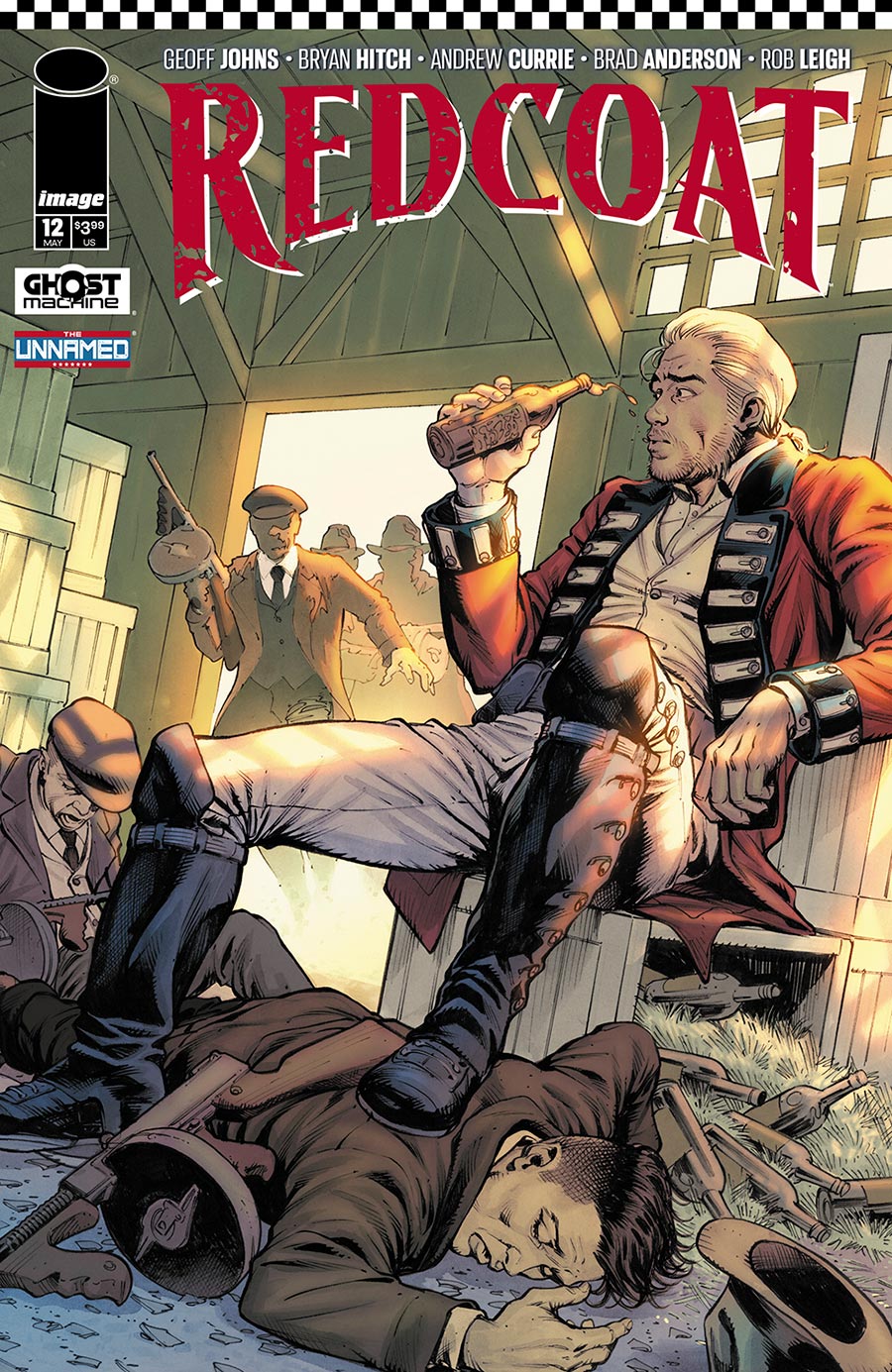 Redcoat #12 Cover B Variant Marco Santucci Cover