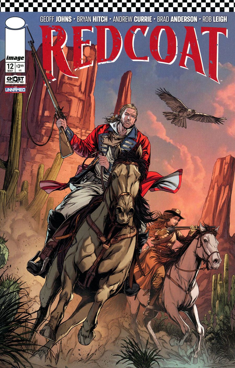 Redcoat #12 Cover C Variant Raymond Gay & Brad Anderson Cover
