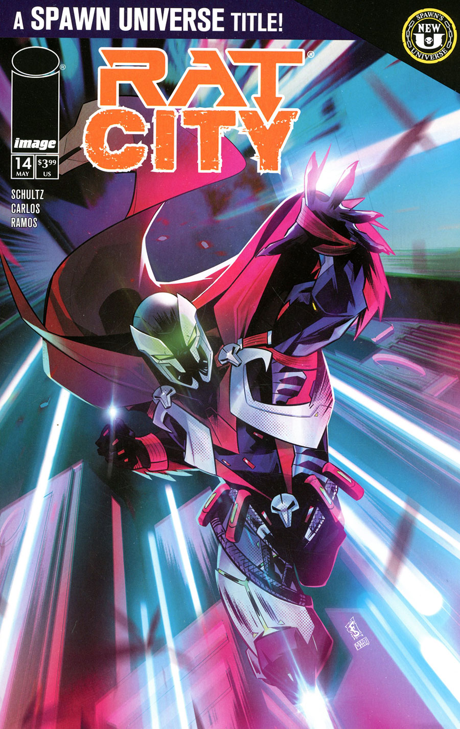 Rat City #14 Cover A Regular Federico Sabbatini Cover (Spawn Universe)