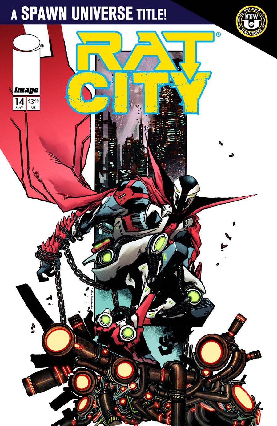 Rat City #14 Cover B Variant Von Randal Cover (Spawn Universe)
