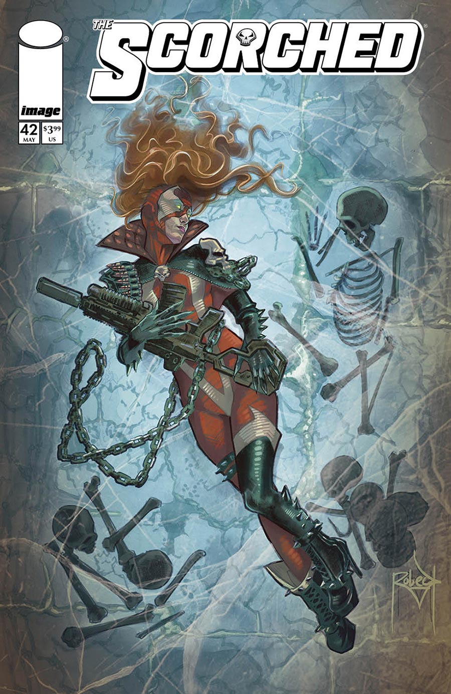 Scorched #42 Cover A Regular Thaddeus Robeck Cover (Spawn Universe)