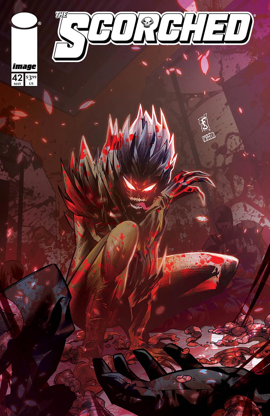 Scorched #42 Cover B Variant Federico Sabbatini Cover (Spawn Universe)