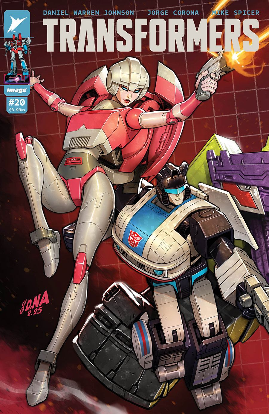 Transformers Vol 5 #20 Cover C Incentive David Nakayama Connecting Variant Cover