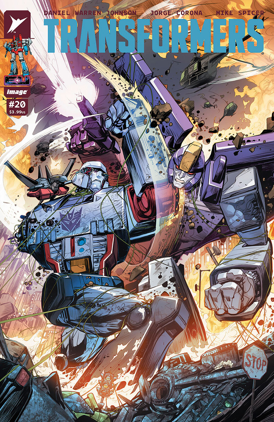 Transformers Vol 5 #20 Cover D Incentive Howard Porter & Romulo Fajardo Jr Variant Cover