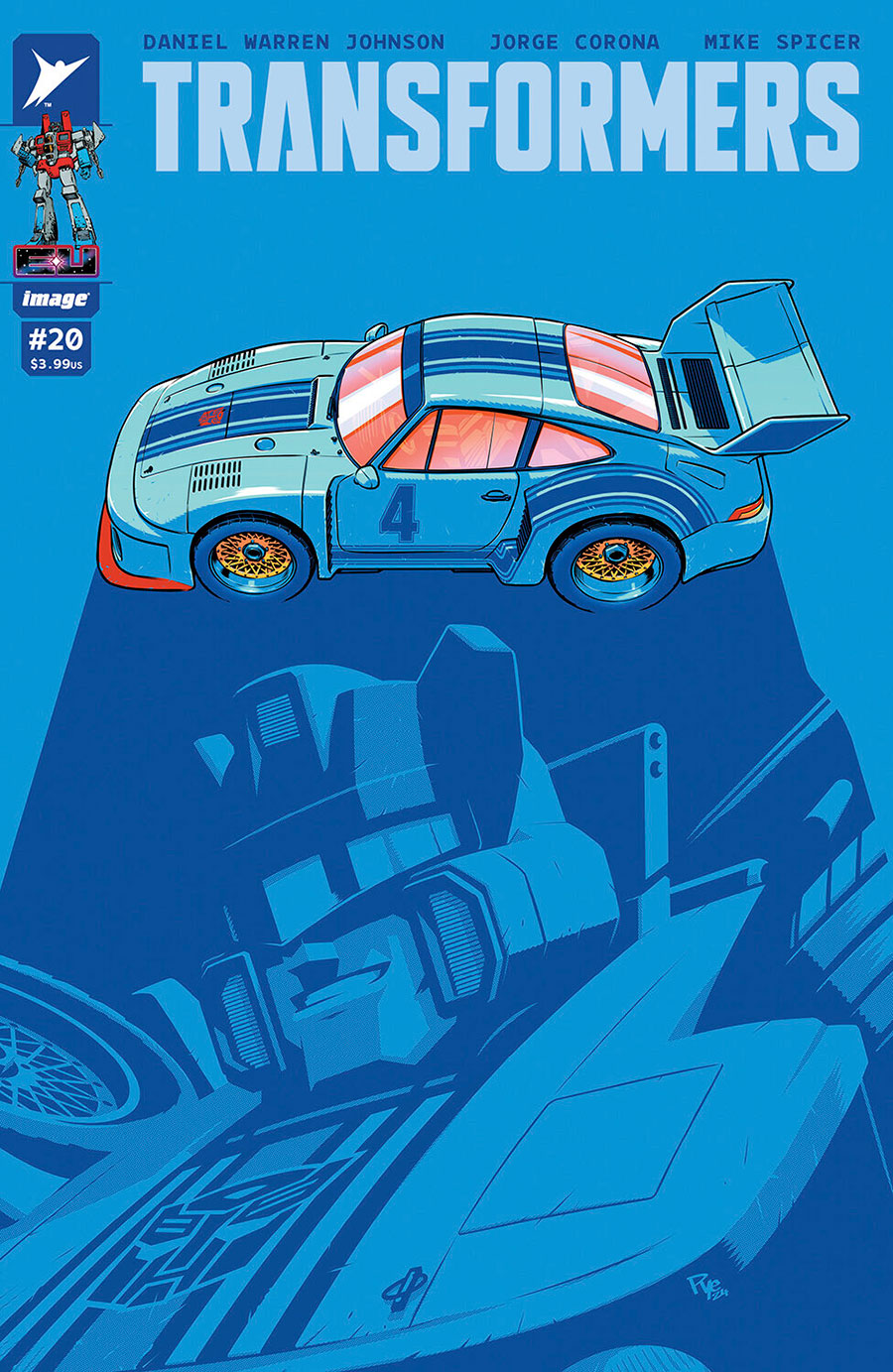 Transformers Vol 5 #20 Cover E Incentive Pye Parr Variant Cover