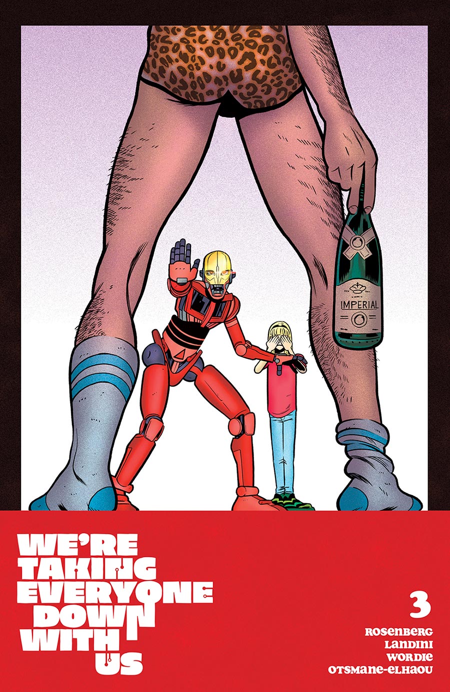 Were Taking Everyone Down With Us #3 Cover B Variant Tyler Boss Cover