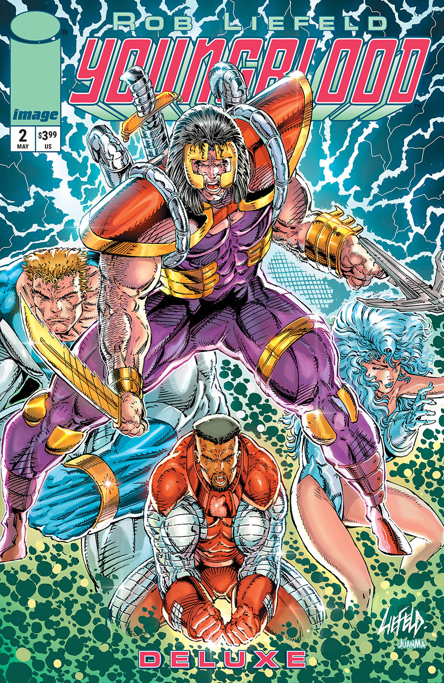 Youngblood Deluxe #2 Cover A Regular Rob Liefeld Cover