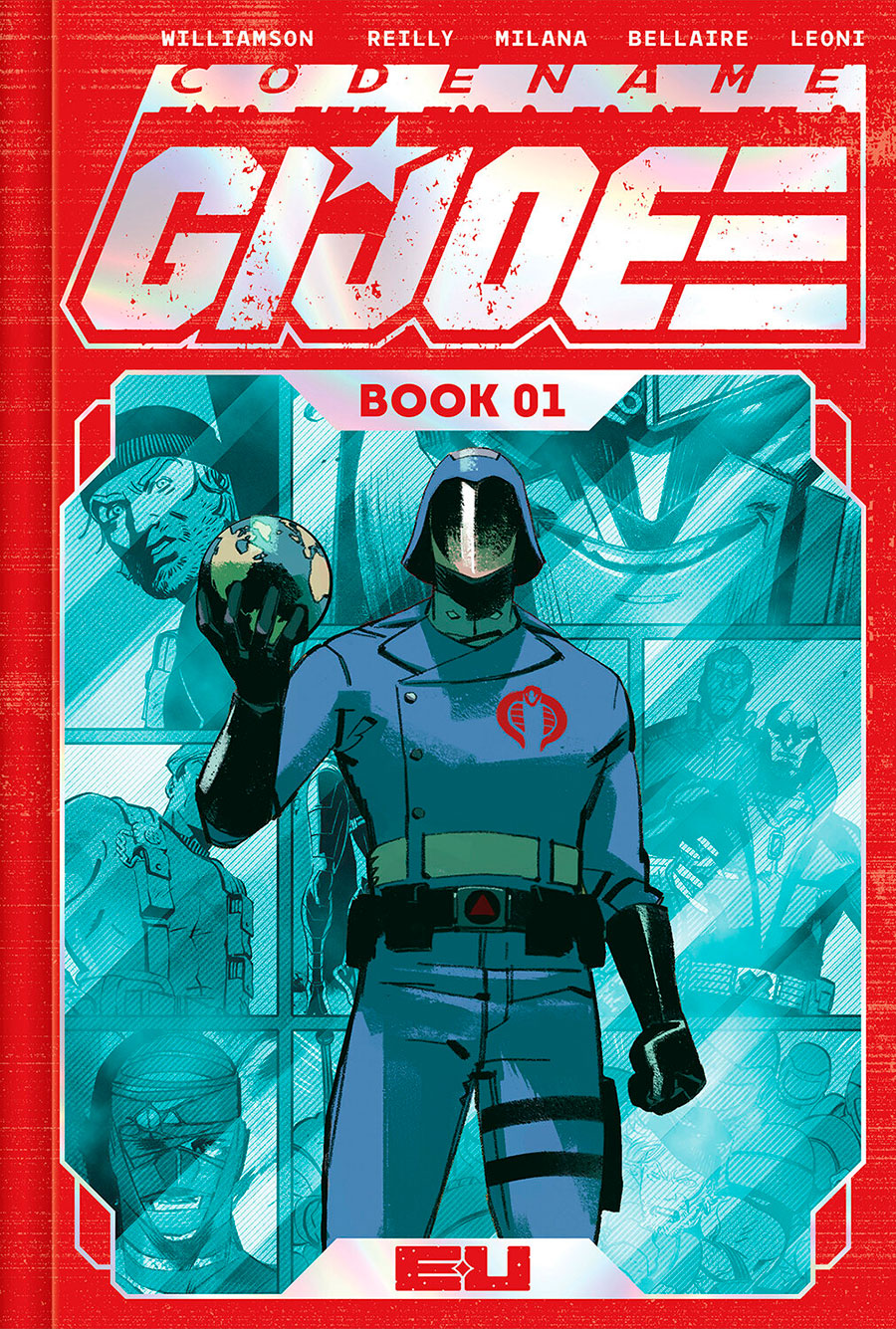 Codename GI Joe Deluxe Edition Book 1 HC Direct Market Exclusive Andrea Milana & Annalisa Leoni Spot Foil Variant Cover