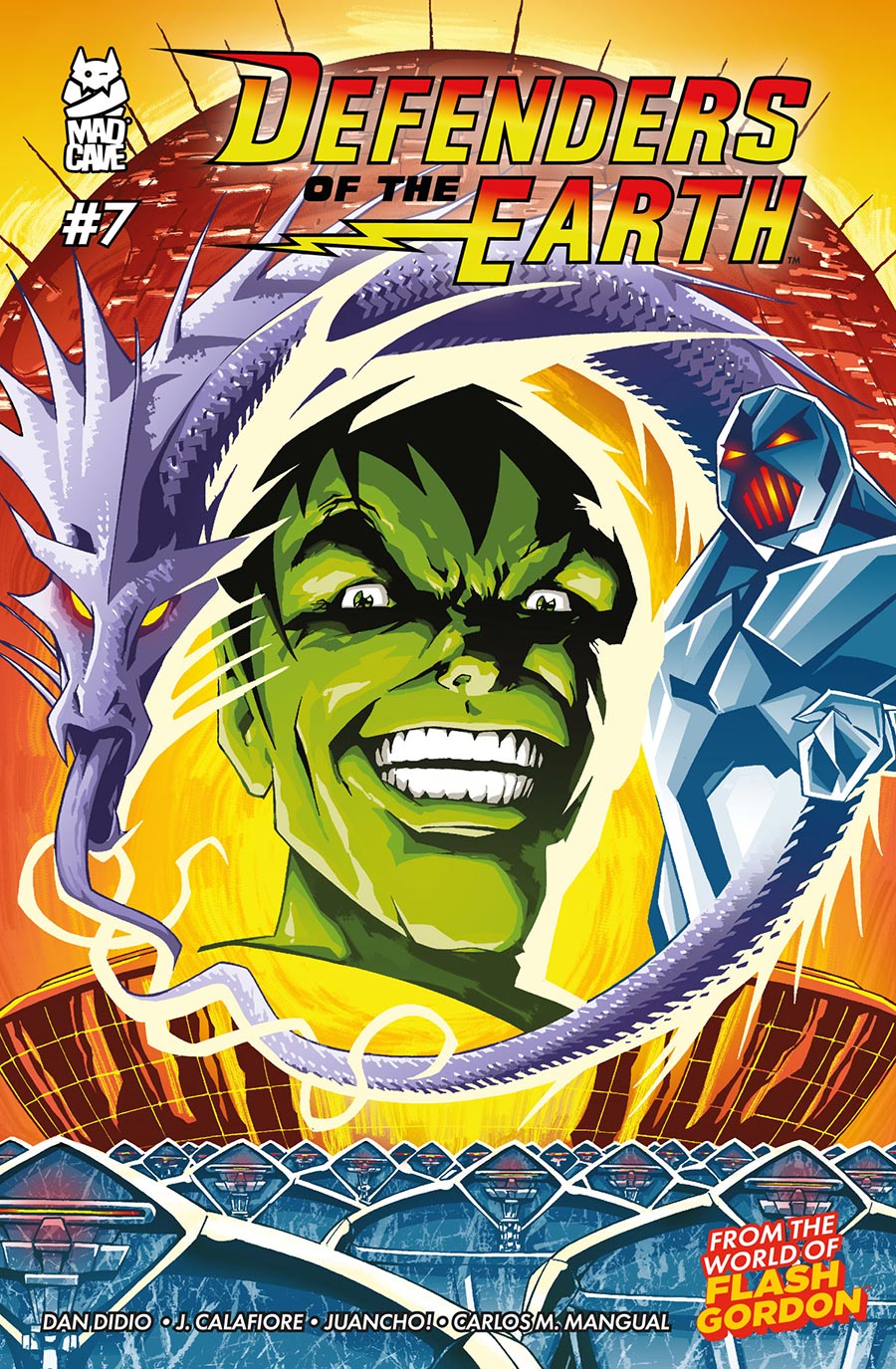 Defenders Of The Earth Vol 2 #7 Cover A Regular Jim Calafiore Cover
