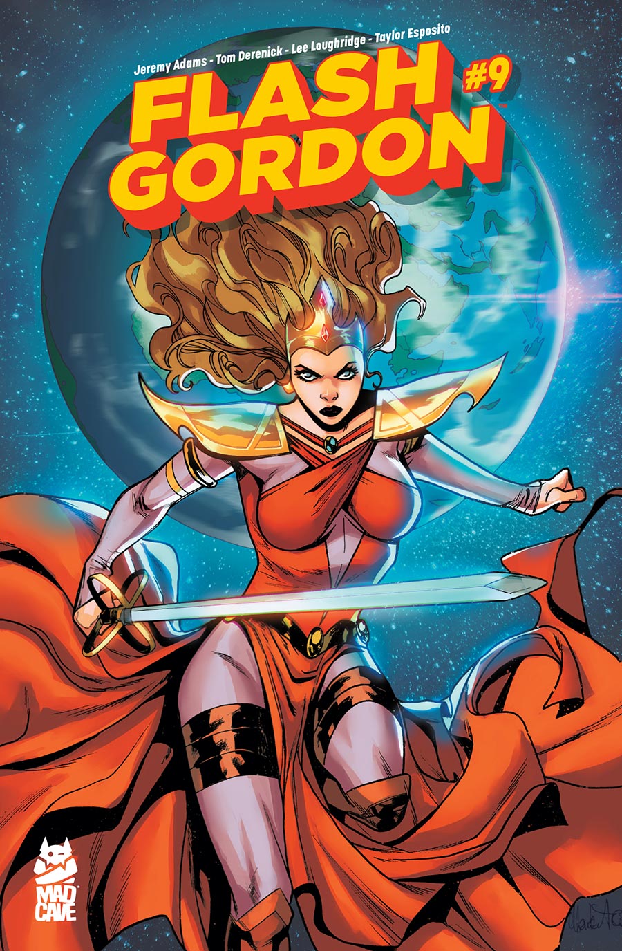 Flash Gordon Vol 8 #9 Cover B Variant Marika Cresta Homeworld Cover