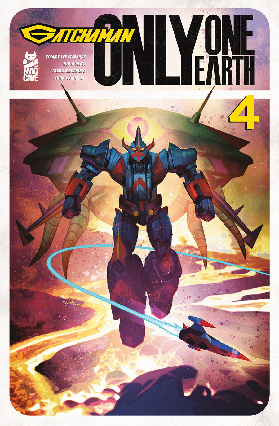 Gatchaman Only One Earth #4