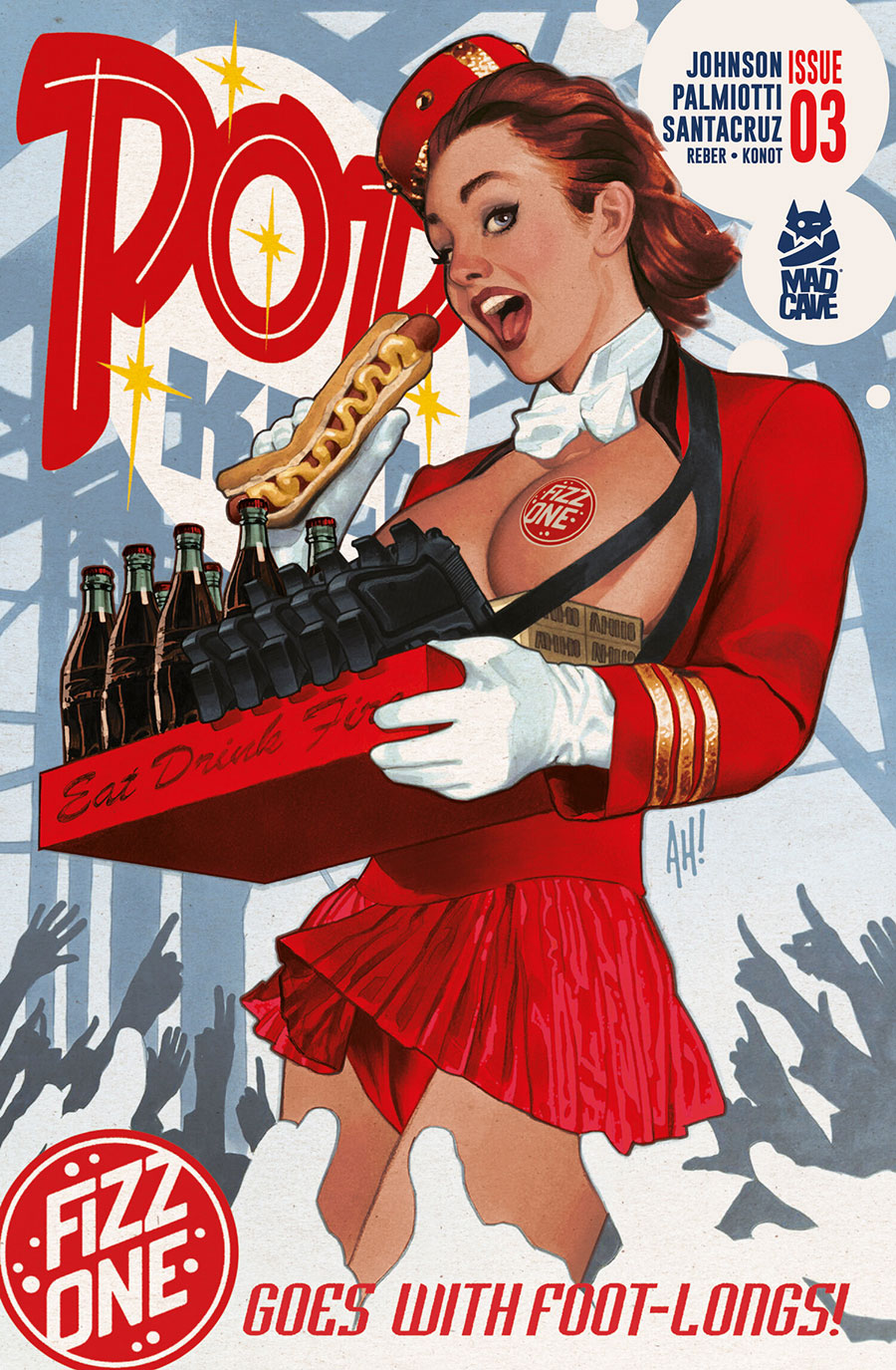 Pop Kill #3 Cover B Variant Adam Hughes Cover (Limit 1 Per Customer)