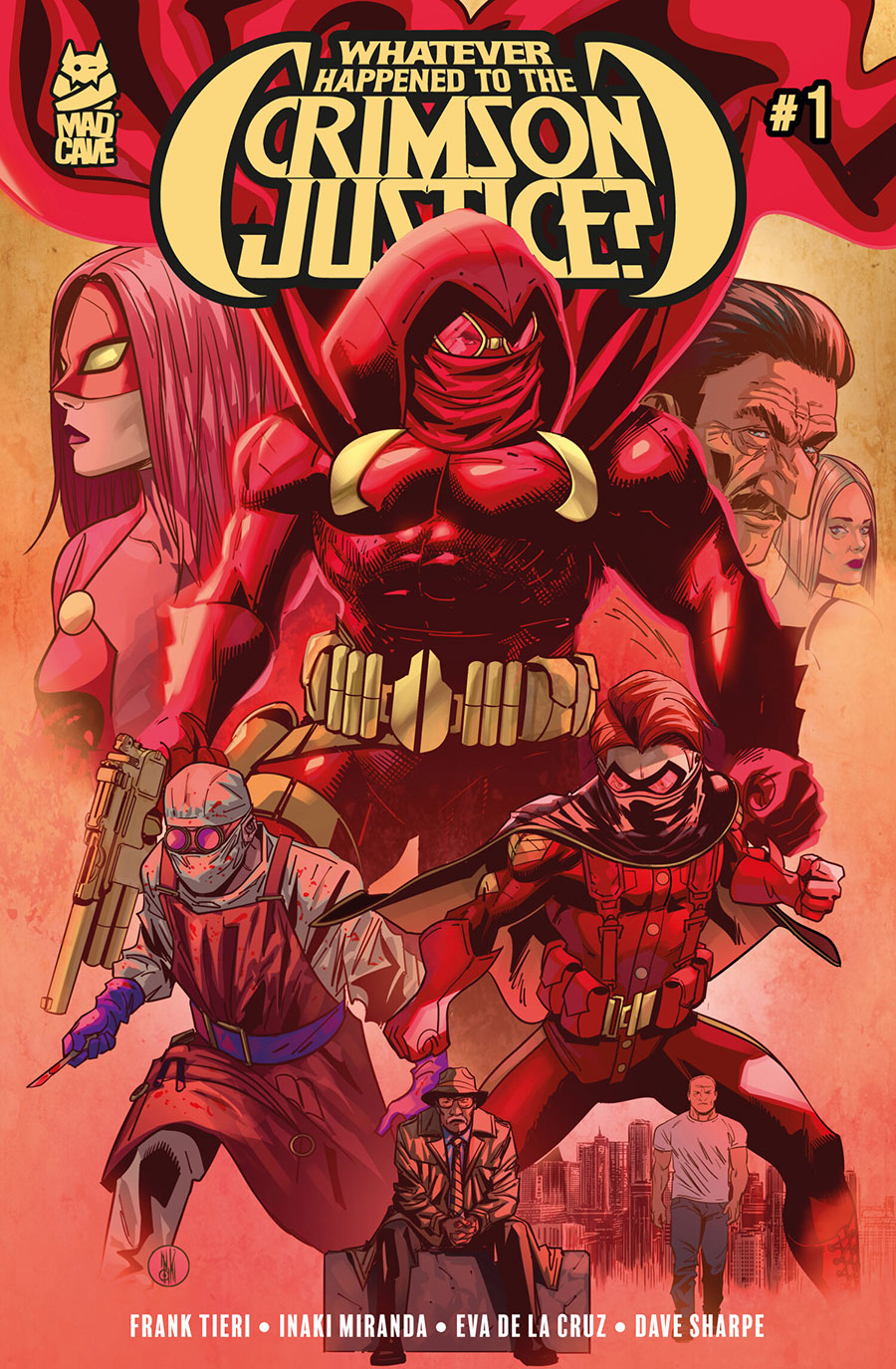 Whatever Happened To The Crimson Justice #1 Cover A Regular Inaki Miranda Cover