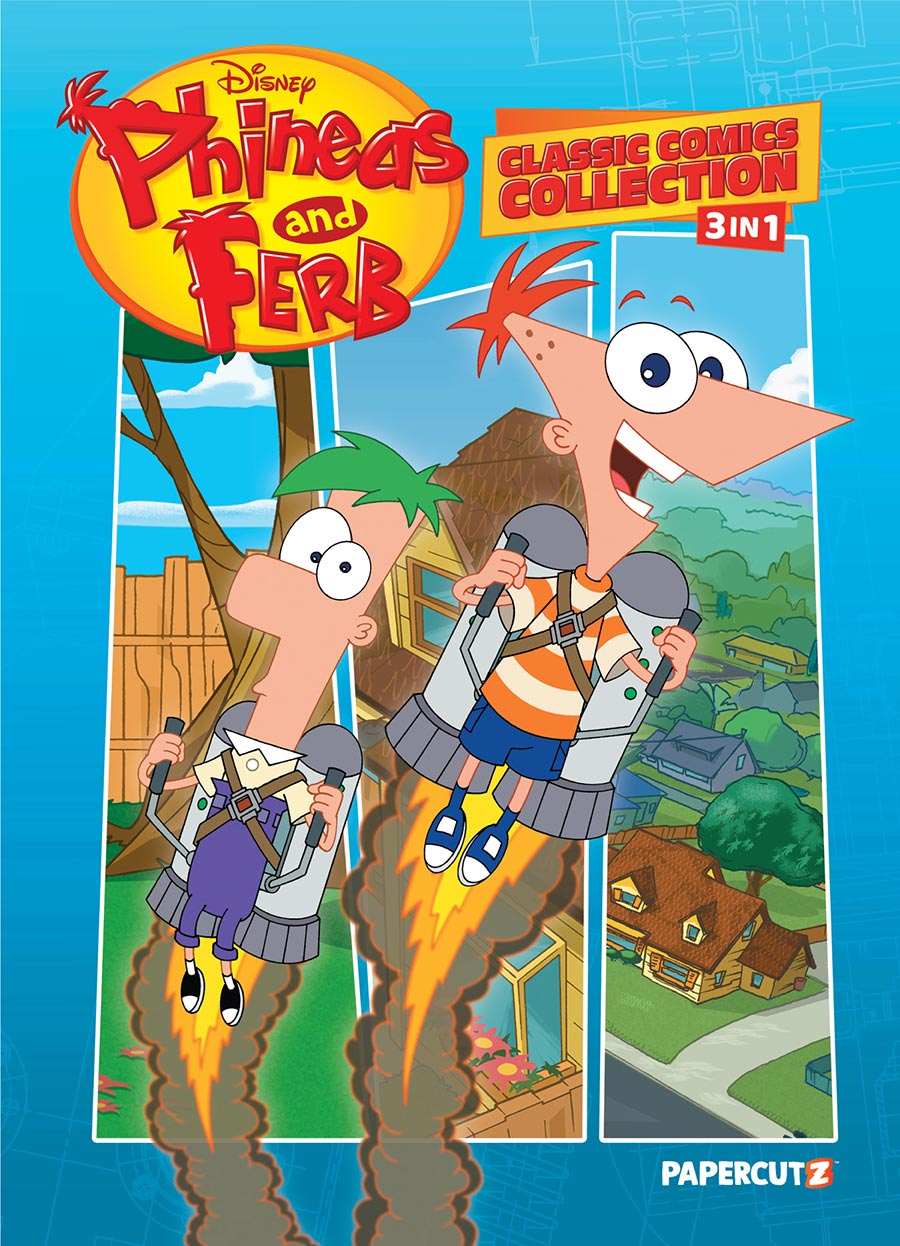 Phineas And Ferb Classic Comics Collection 3-In-1 Vol 1 TP